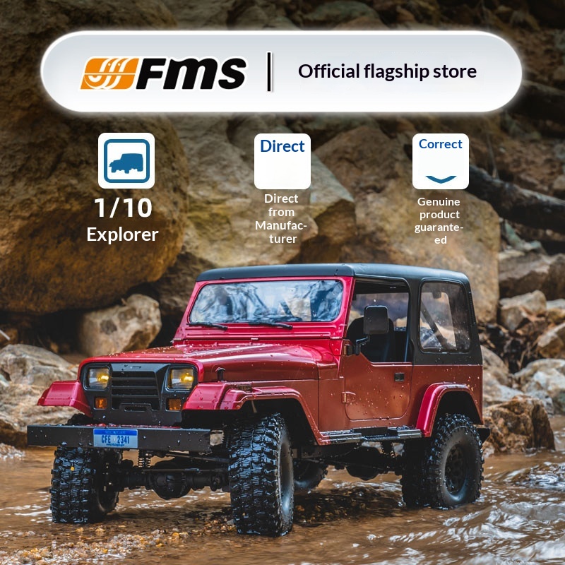 Kids Outdoor Dirt Toys - Fms 1/10 Scale Explorer Rc Off