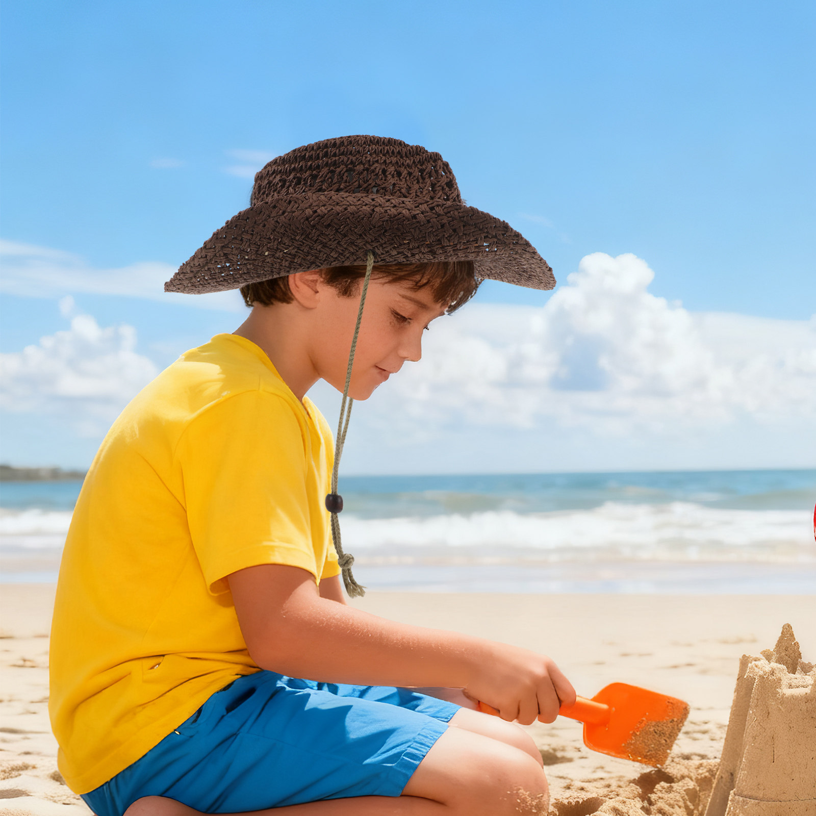 Kids Straw Cowboy Hat Western  - đánh giá và giá Kids Outdoor Hat
