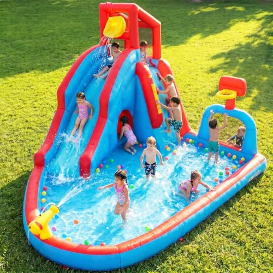 Backyard outdoor water slide i - đánh giá và giá Kids Outdoor Climbing Wall
