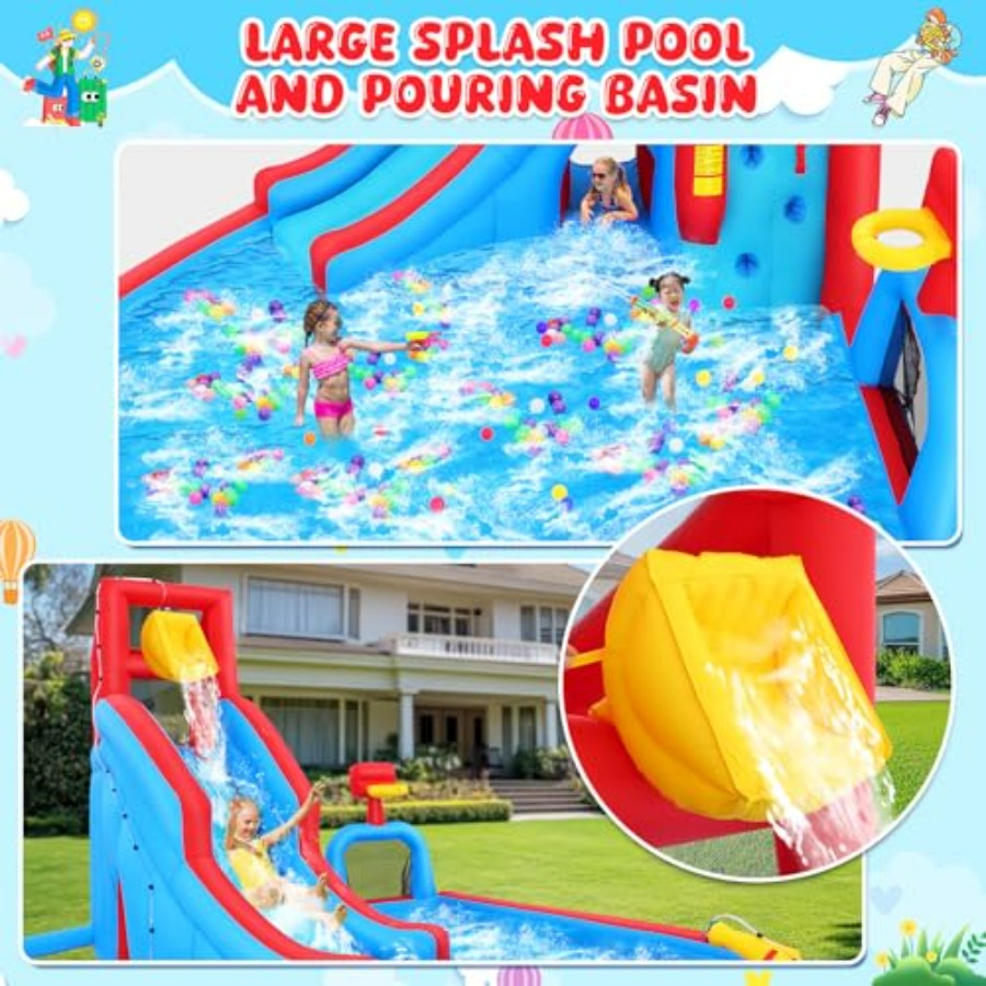 Backyard outdoor water slide i - đánh giá và giá Kids Outdoor Climbing Wall