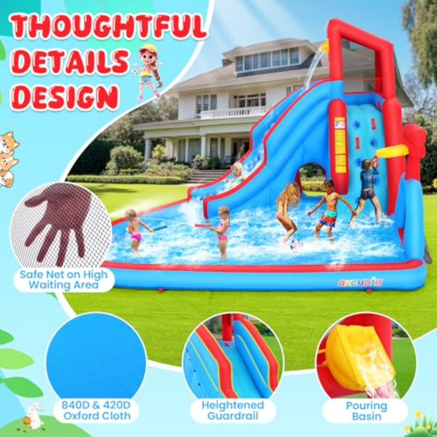 Backyard outdoor water slide i - đánh giá và giá Kids Outdoor Climbing Wall