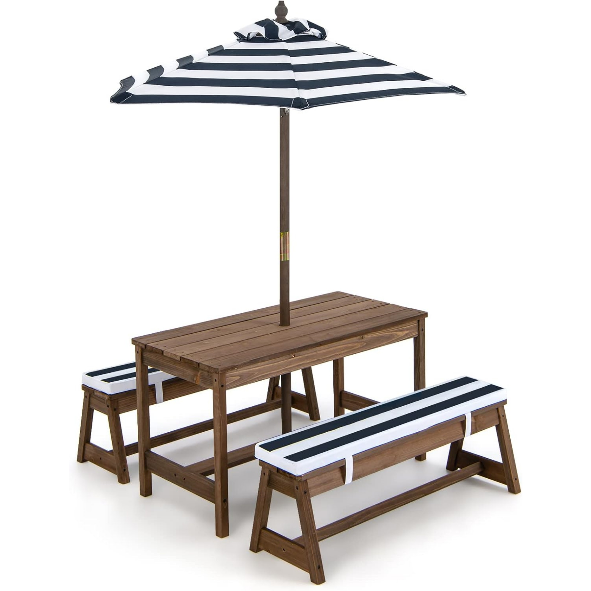 Kids Picnic Table with Umbrell - đánh giá và giá Kids Outdoor Bench Table