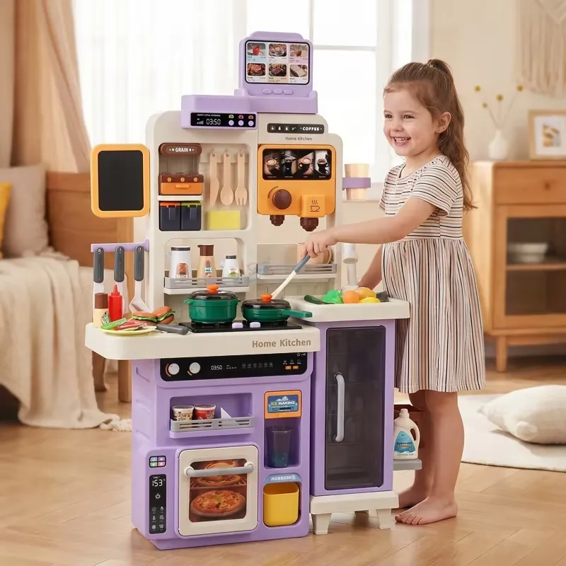 90cm Large Pretend Play Kitche - đánh giá và giá Kids Outdoor Kitchen Accessories