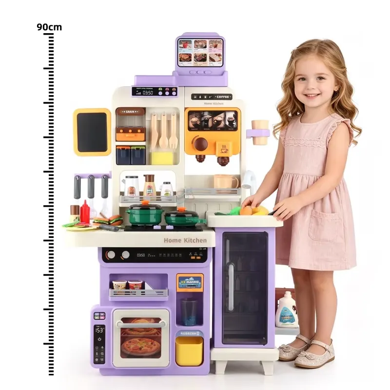 90cm Large Pretend Play Kitche - đánh giá và giá Kids Outdoor Kitchen Accessories