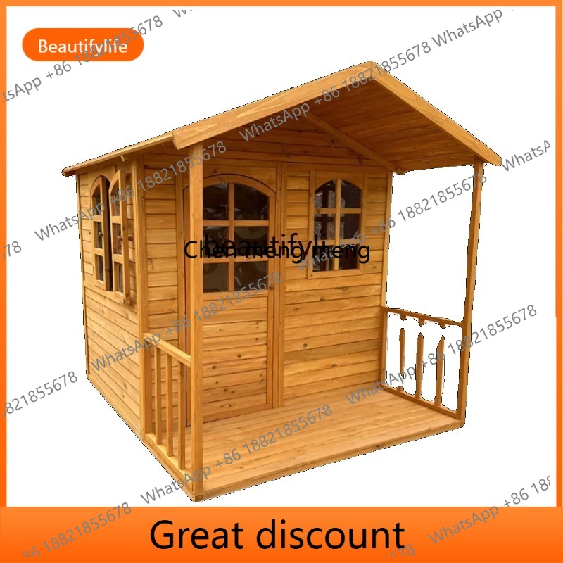 Wooden Kids Play House Large O - đánh giá và giá Kids Outdoor Treehouse