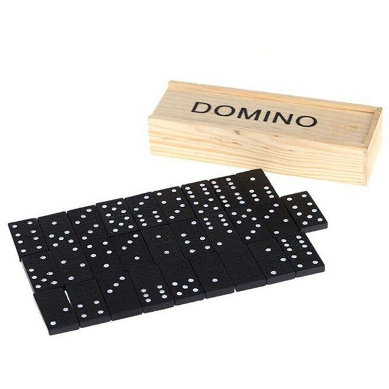 28pcs/Set Wooden Domino Board  - đánh giá và giá Kids Outdoor Bench Table