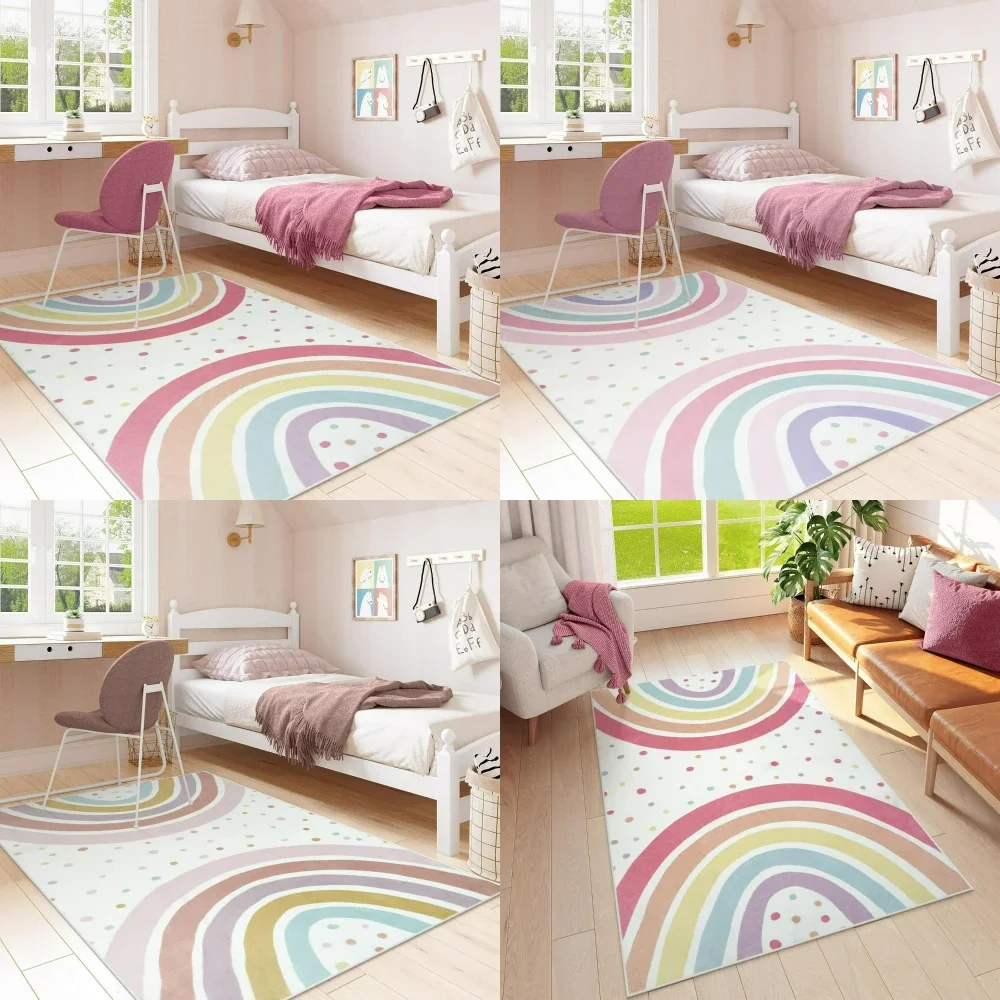1pc Colorful Dot Boho Rainbow  - đánh giá và giá Kids Outdoor Lounge