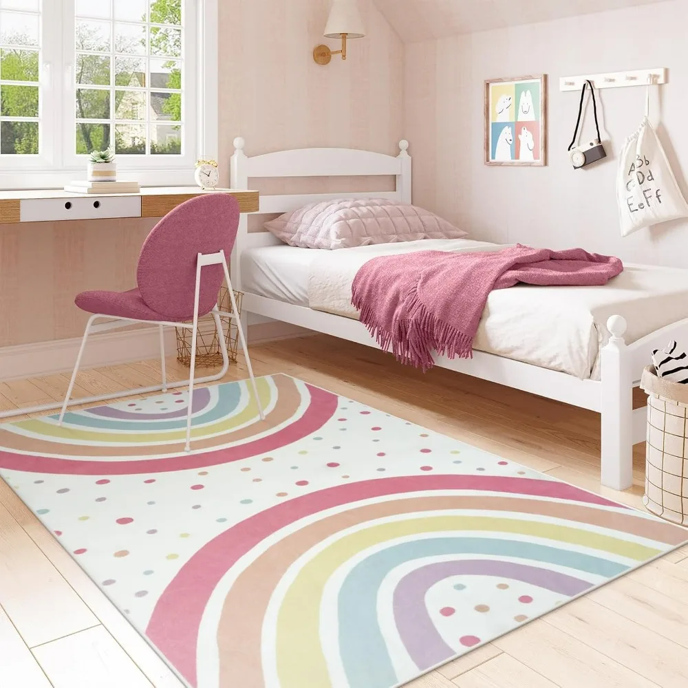 1pc Colorful Dot Boho Rainbow  - đánh giá và giá Kids Outdoor Lounge