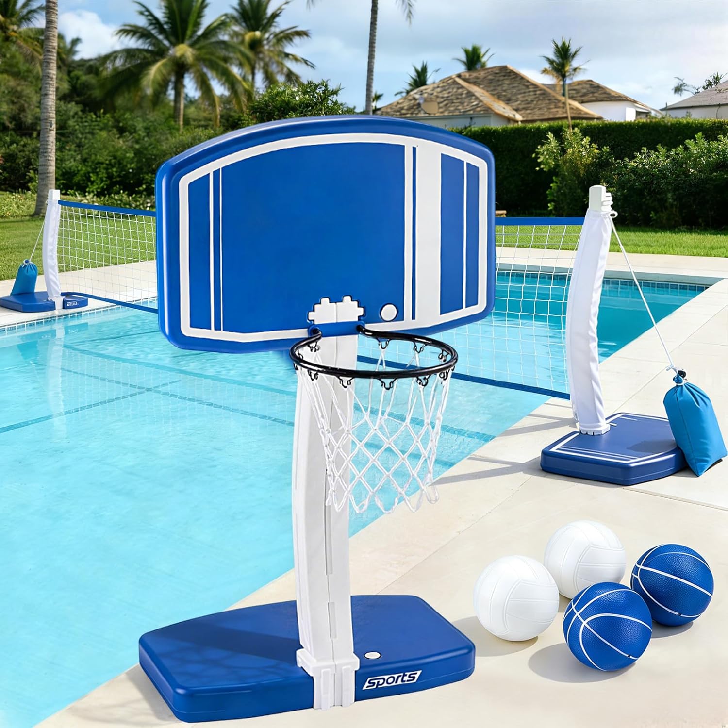 Above Ground Pool Basketball H - đánh giá và giá Outdoor Toys For Kids