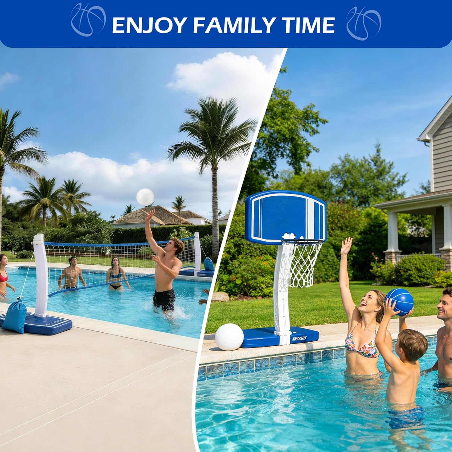 Above Ground Pool Basketball H - đánh giá và giá Outdoor Toys For Kids
