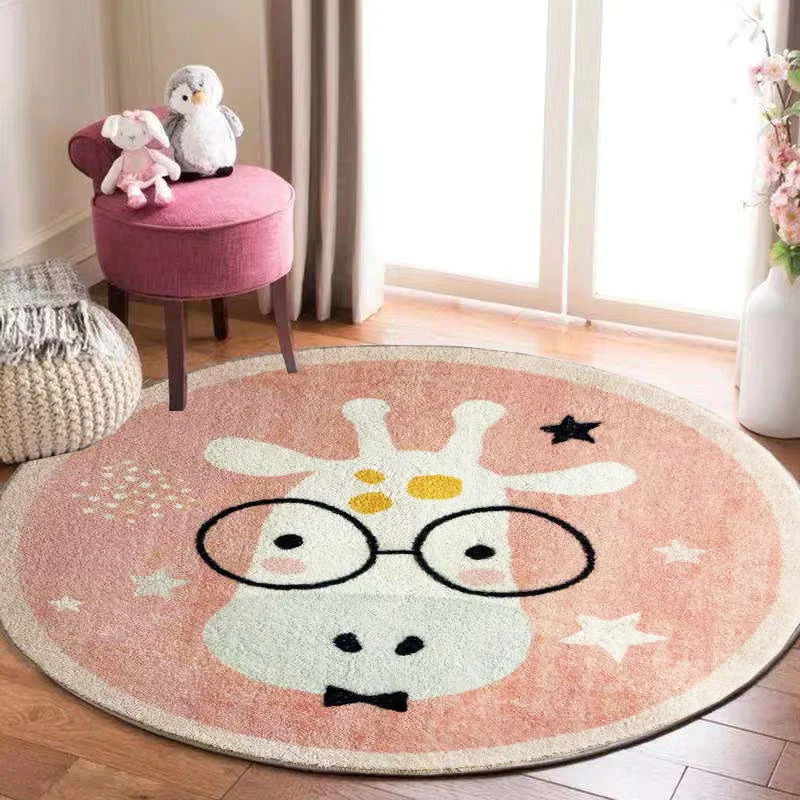 Cartoon Giraffe Round Mat Chil - đánh giá và giá Kids Outdoor Floor Cushions
