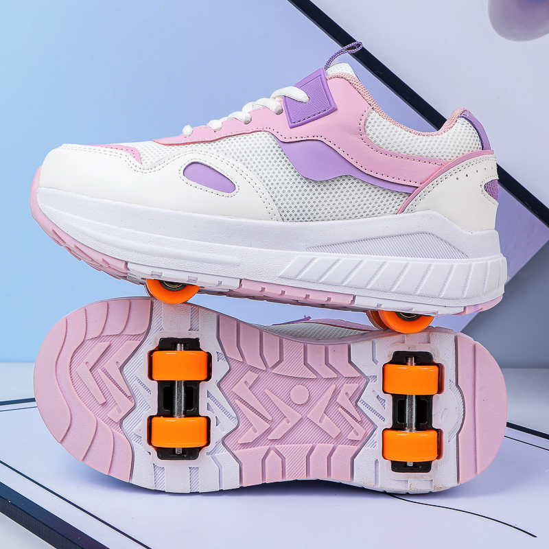 Kids Roller Skates 4 Wheels De - đánh giá và giá Kids Outdoor Shoes