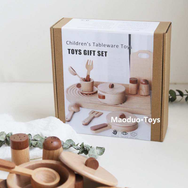 Maoduo Toys Beech Wooden Kids  - đánh giá và giá Kids Outdoor Kitchen Accessories
