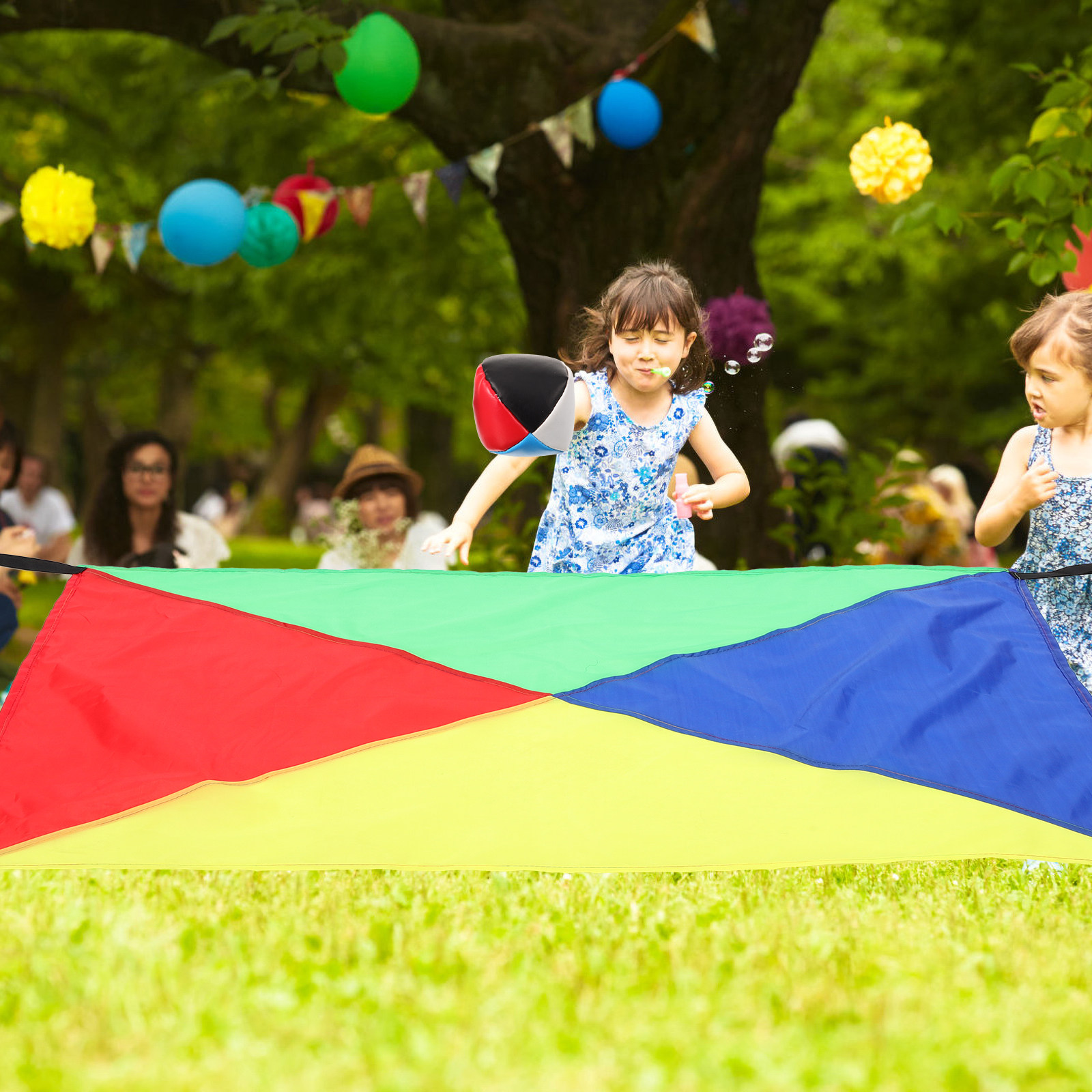 1Set Rainbow Umbrella Sensory  - đánh giá và giá Kids Outdoor Umbrella
