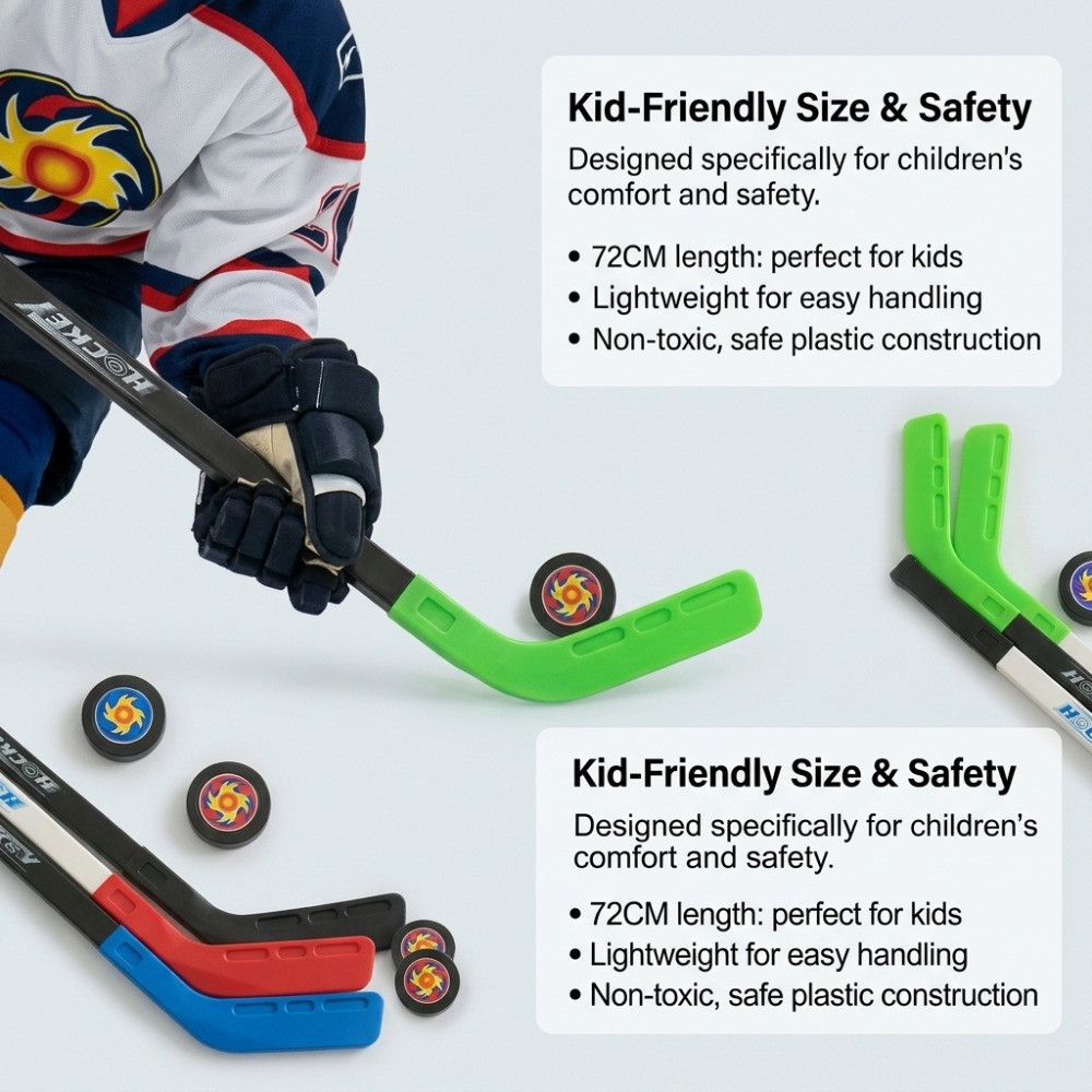 Plastic Toy Hockey Stick 72CM  - đánh giá và giá Kids Outdoor Hockey Sticks
