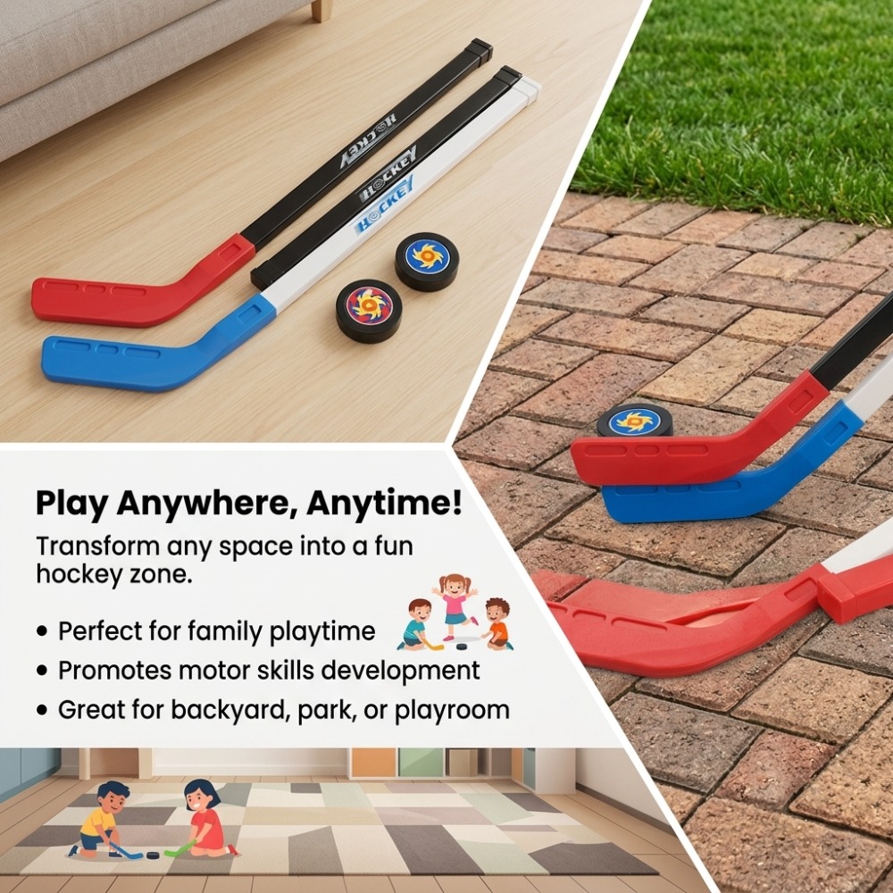 Plastic Toy Hockey Stick 72CM  - đánh giá và giá Kids Outdoor Hockey Sticks