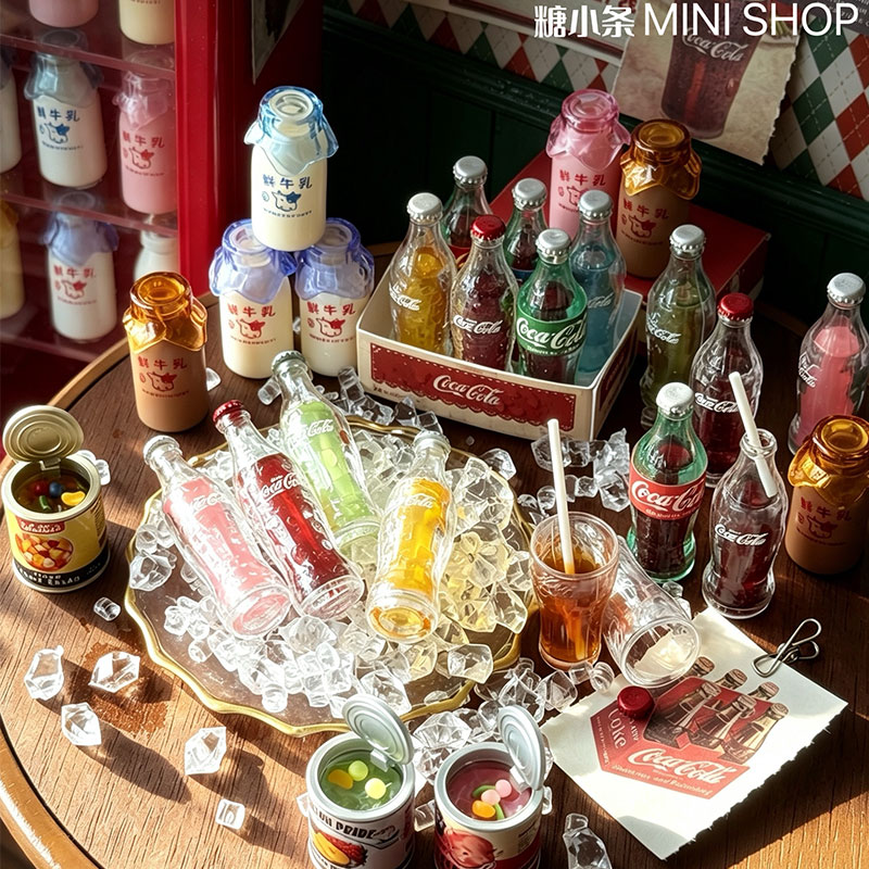Mini Cola Milk Bottle Set 6 Co - đánh giá và giá Kids Outdoor Kitchen Accessories