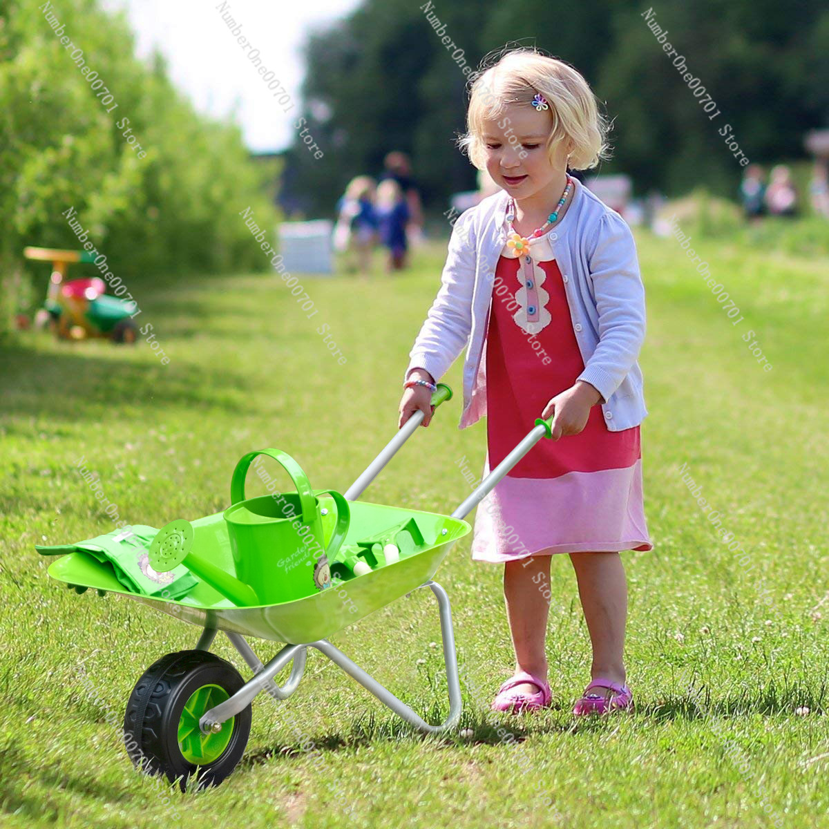 Kids Outdoor Wheelbarrow, Gree - đánh giá và giá Kids Outdoor Activities