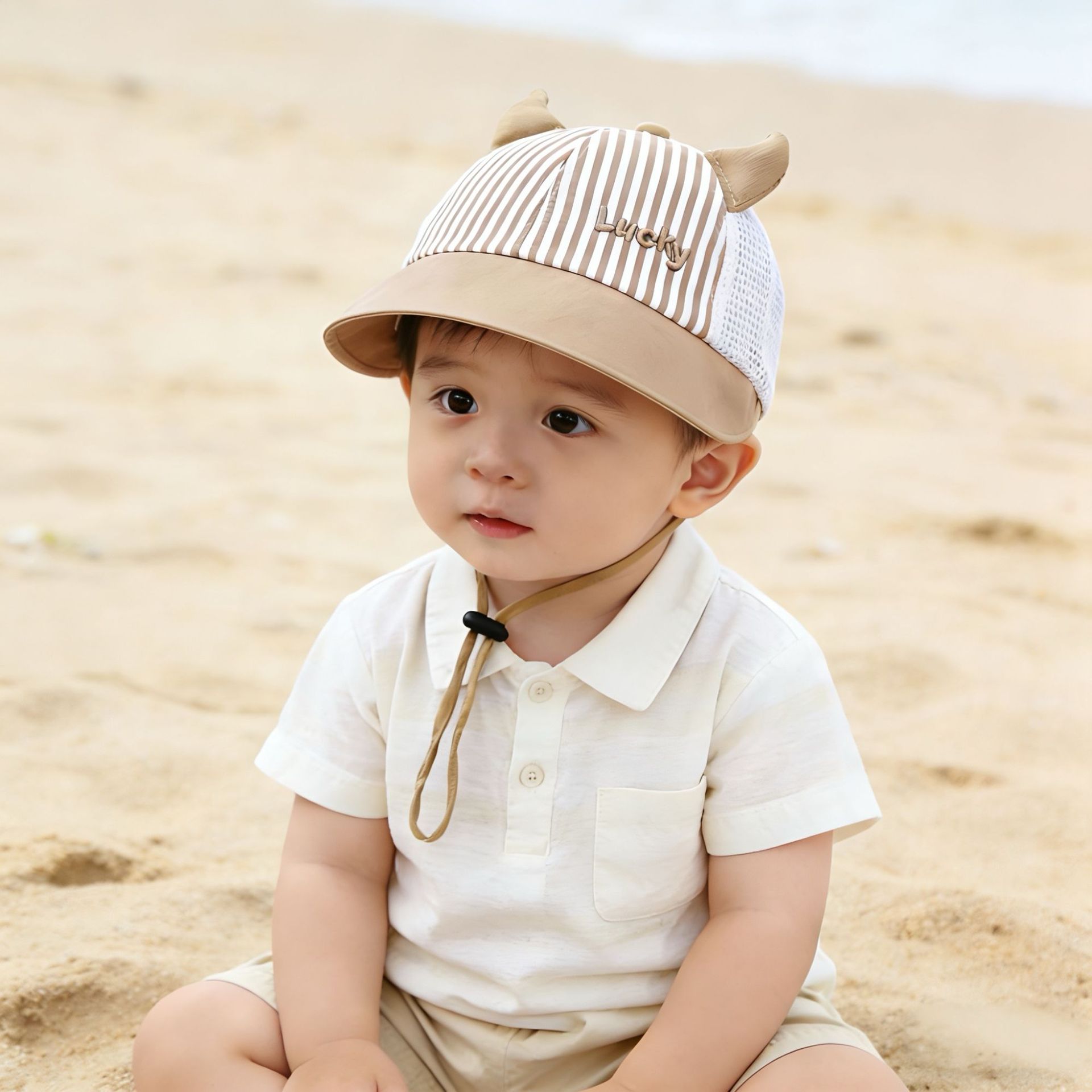 Baby Kids Cotton Baseball Cap  - đánh giá và giá Kids Outdoor Hat