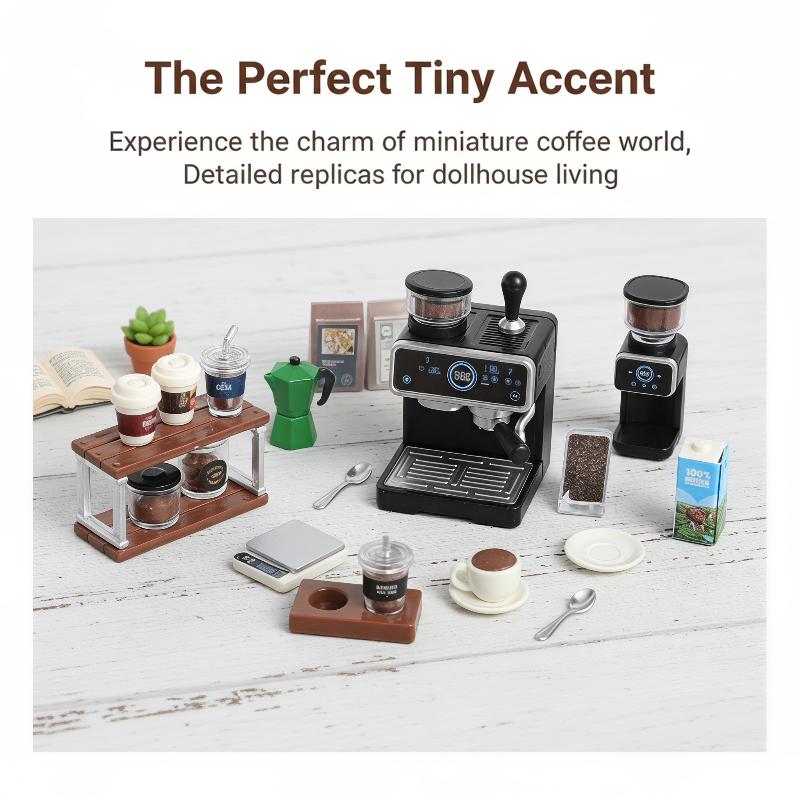 1:12 Dollhouse Miniature Coffe - đánh giá và giá Kids Outdoor Kitchen Accessories