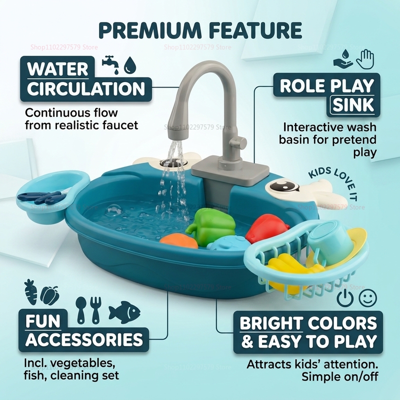 Toddler Interactive Water Play - đánh giá và giá Kids Outdoor Kitchen Accessories