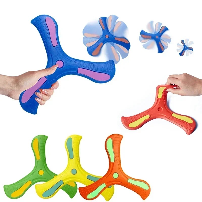Children Boomerang Soft Three- - đánh giá và giá Outdoor Toys For Kids