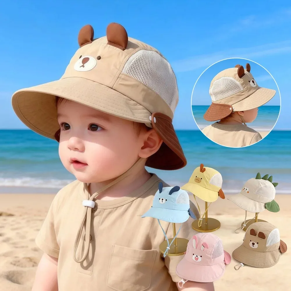 Cute Cartoon Baby Fisherman Ha - đánh giá và giá Kids Outdoor Hat