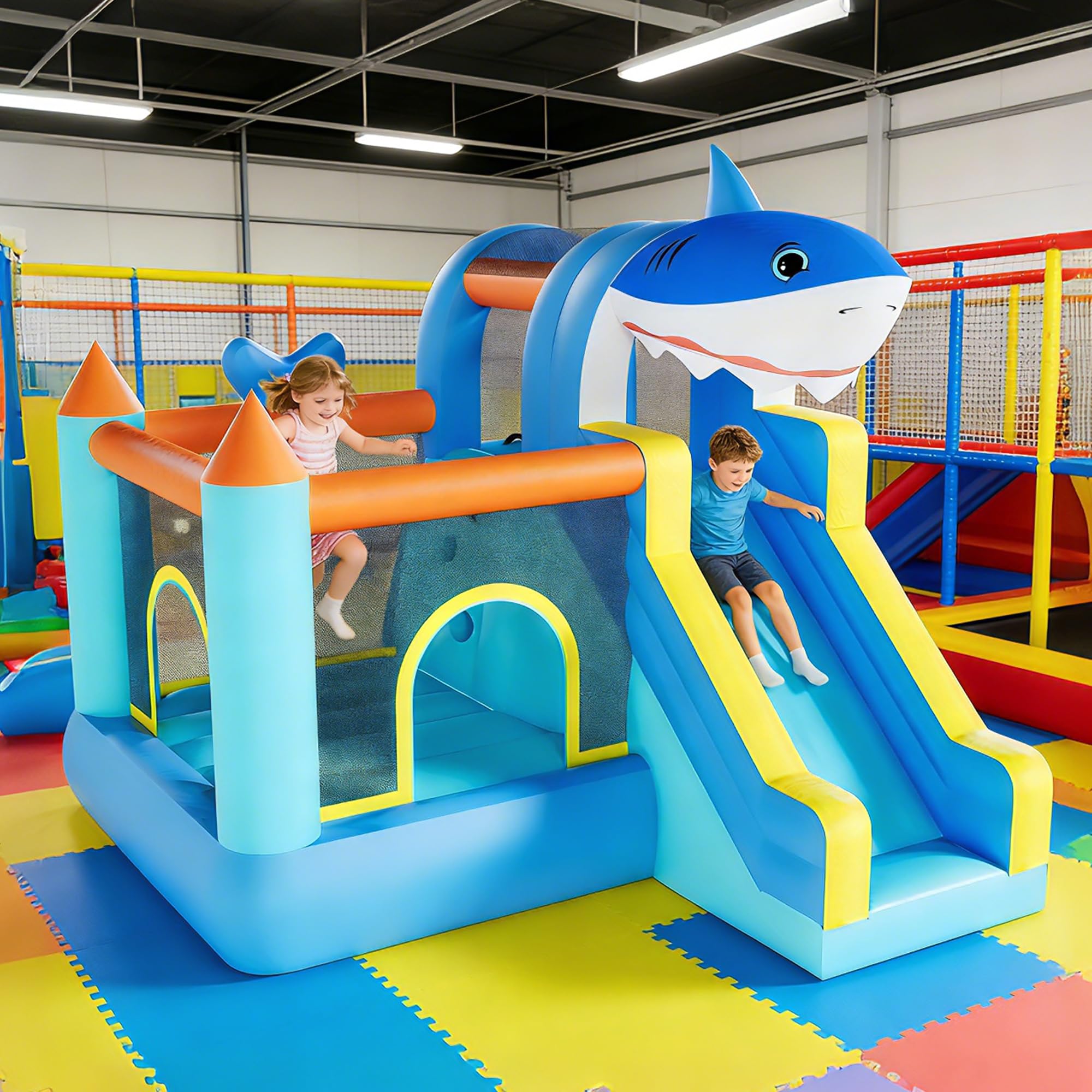Inflatable Bounce House With S - đánh giá và giá Kids Outdoor Climbing Wall