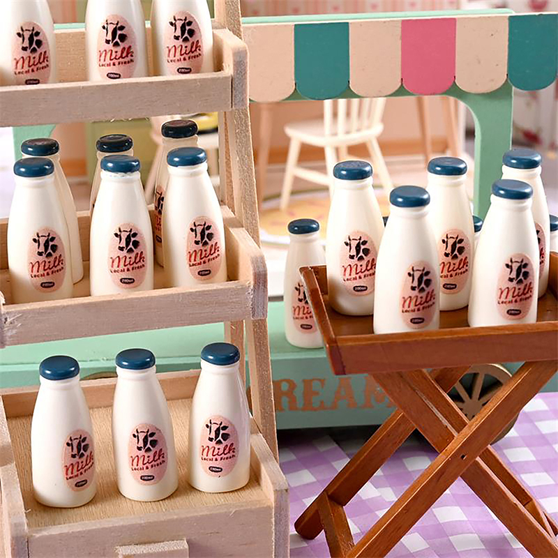 Miniature Food Model Toy Milk  - đánh giá và giá Kids Outdoor Kitchen Accessories