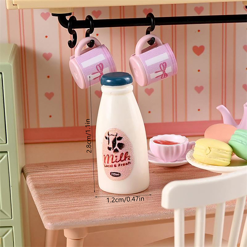 Miniature Food Model Toy Milk  - đánh giá và giá Kids Outdoor Kitchen Accessories