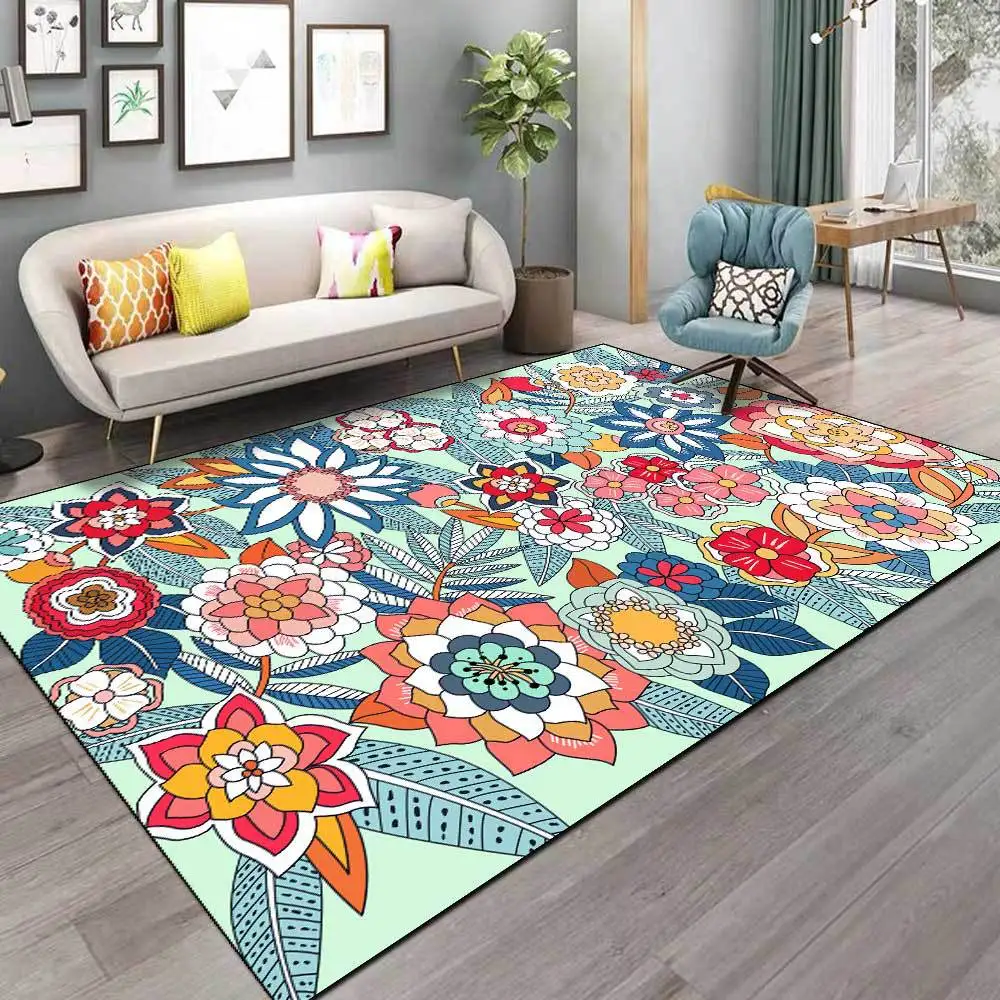 3D Colorful Flower Carpets For - đánh giá và giá Kids Outdoor Lounge