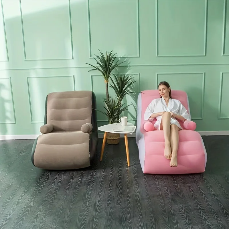 Inflatable Lazy Sofa Flocking  - đánh giá và giá Kids Outdoor Lounge
