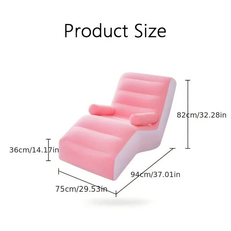 Inflatable Lazy Sofa Flocking  - đánh giá và giá Kids Outdoor Lounge