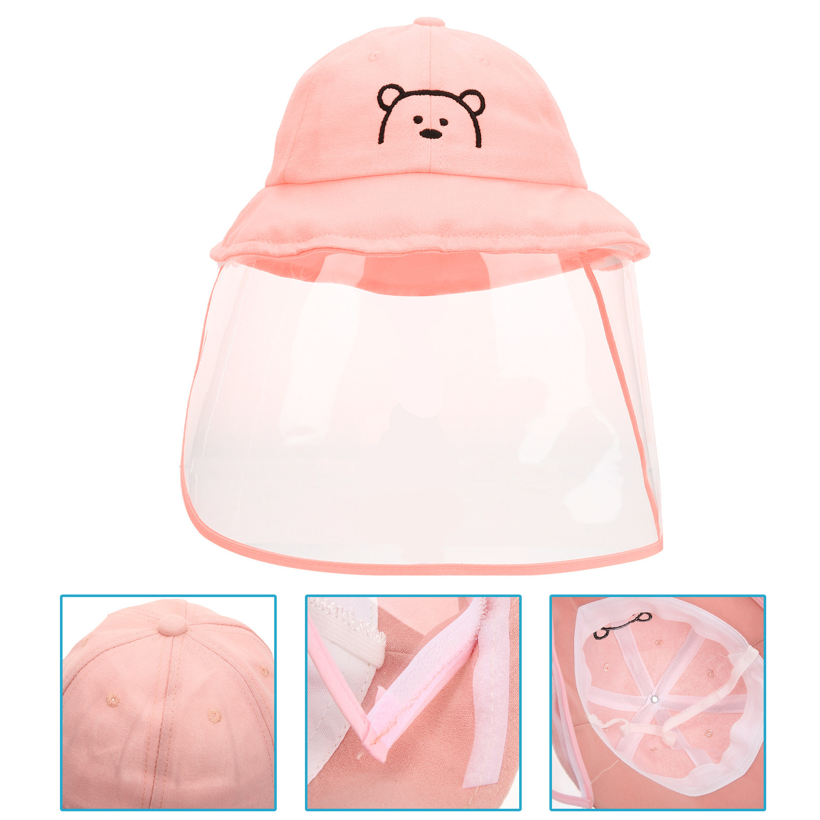 Pink Kids Bucket Hat Wide Brim - đánh giá và giá Kids Outdoor Hat